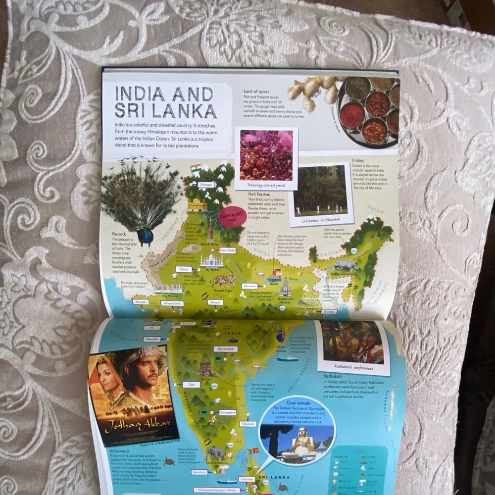 Children’s illustrated Atlas - Picture 6 of 7